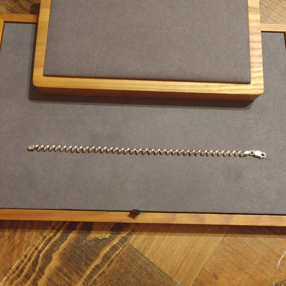 Men's Sterling Silver Milor San Marco Bracelet